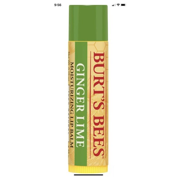 Burt's Bees Ginger Lime Moisturizing Lip Balm 100% Natural Beeswax Lot o… - Picture 5 of 6